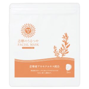 第二弾【志摩産アカモクエキス配合】志摩地中海村オリジナル 志摩のうるつやフェイシャルマスク