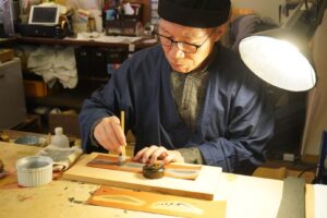 版画家・古川泰九氏